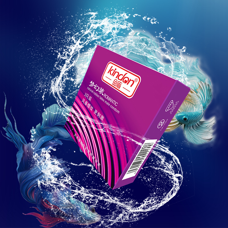 金盾避孕套夢幻系列夢幻3只裝