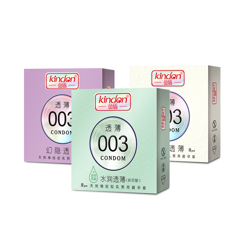 超薄避孕套 金盾透薄003系列組合裝2只
